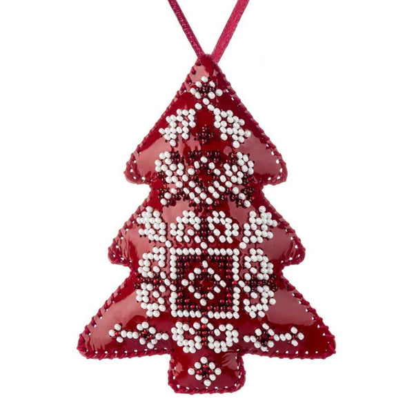 Beaded Embroidery Kit “Christmas Tree Ornament”