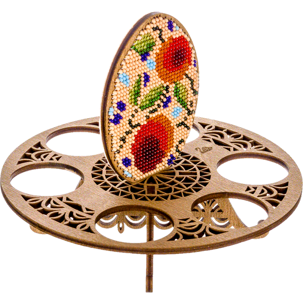 DIY Bead Embroidery Kit on Wood