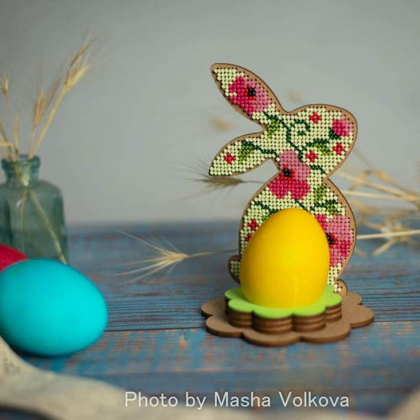 DIY Bead Embroidery Kit on Wood