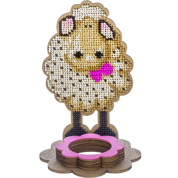 DIY Bead Embroidery Kit on Wood