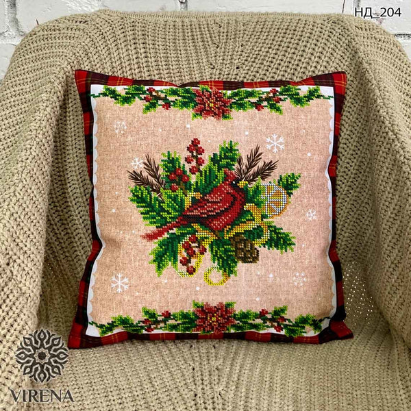DIY Bead embroidery cushion cover kit