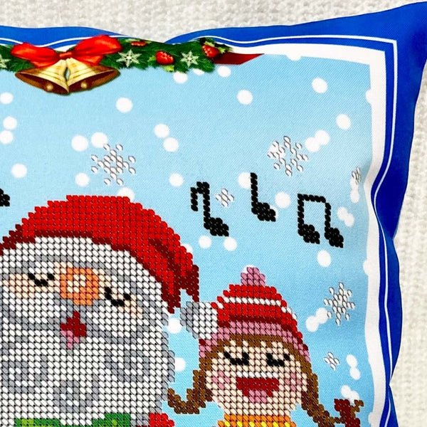 DIY Bead embroidery cushion cover kit