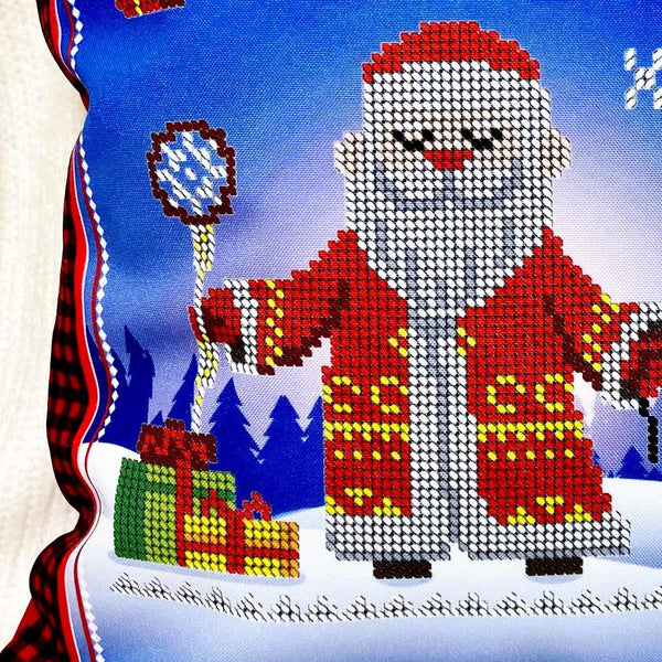 DIY Bead embroidery cushion cover kit