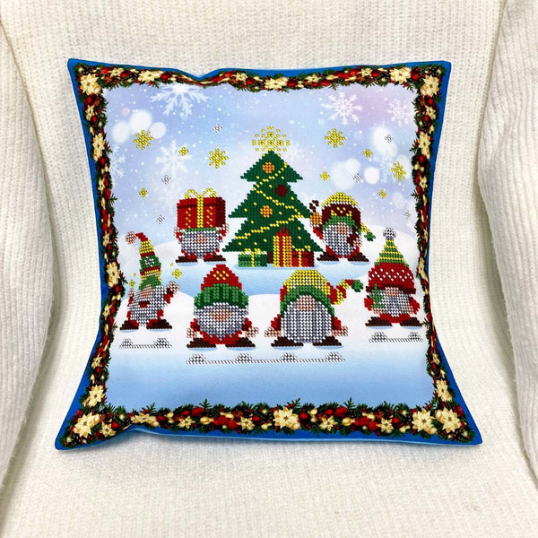 DIY Bead embroidery cushion cover kit