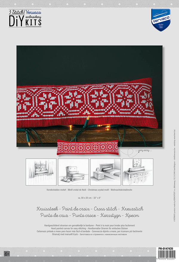 DIY Cross Stitch Cushion Kit