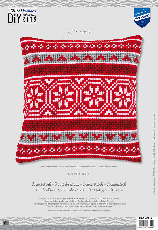 DIY Cross stitch cushion kit