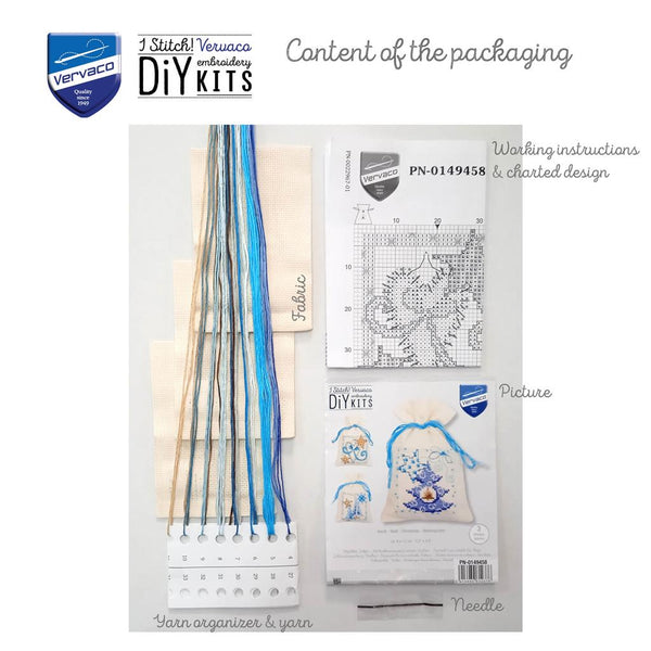 DIY Counted Cross Stitch Kit