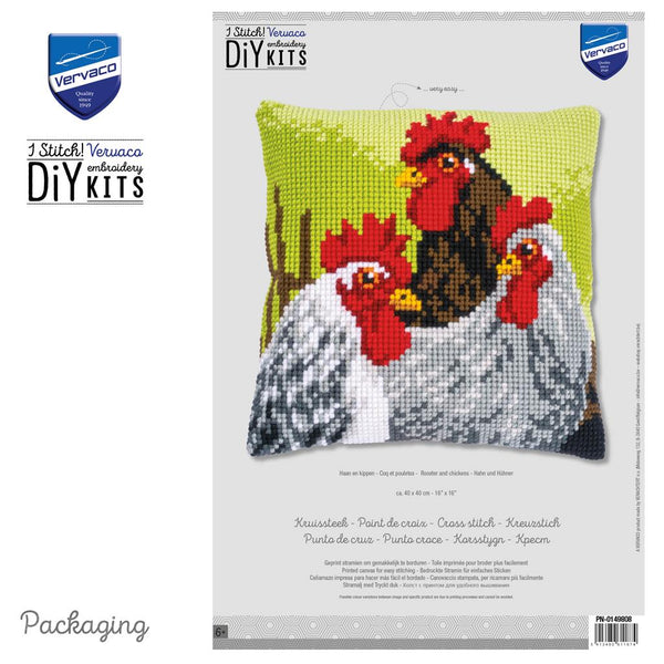 DIY Cross stitch cushion kit