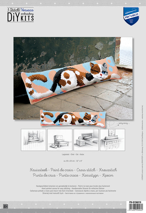 DIY Cross Stitch Cushion Kit