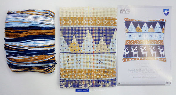 DIY Cross stitch cushion kit