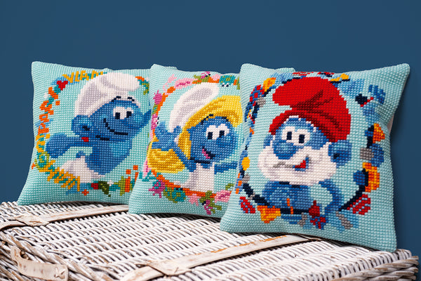 DIY Cross stitch cushion kit