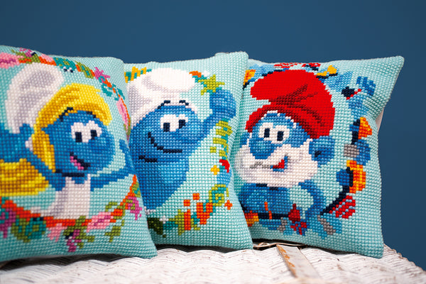 DIY Cross stitch cushion kit