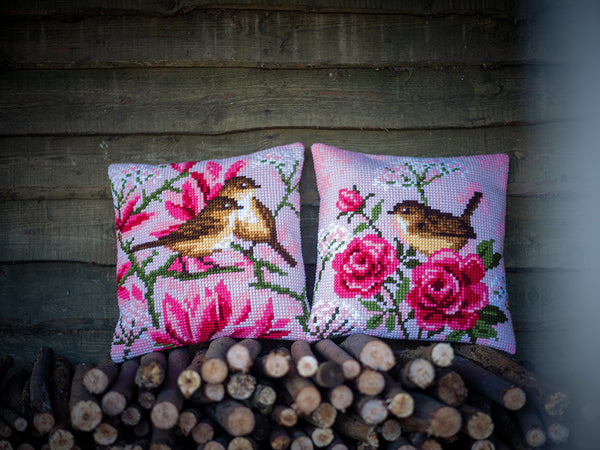 DIY Cross stitch cushion kit