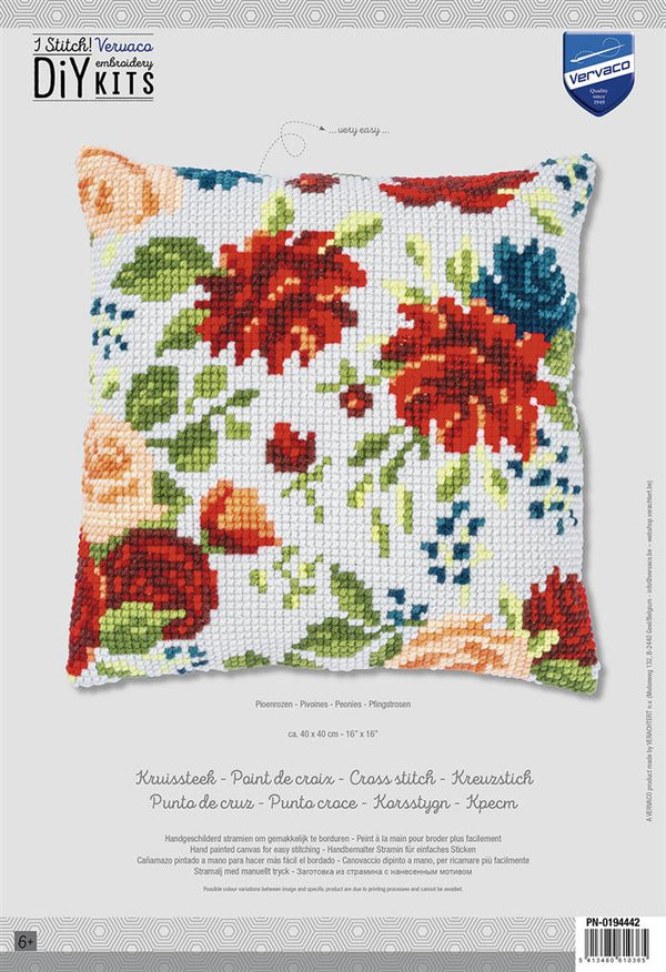 DIY Cross stitch cushion kit