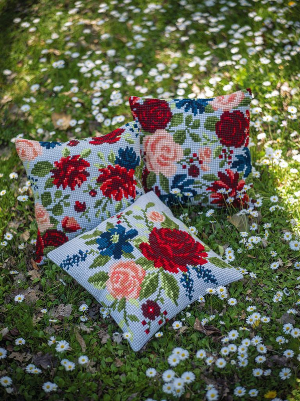DIY Cross stitch cushion kit