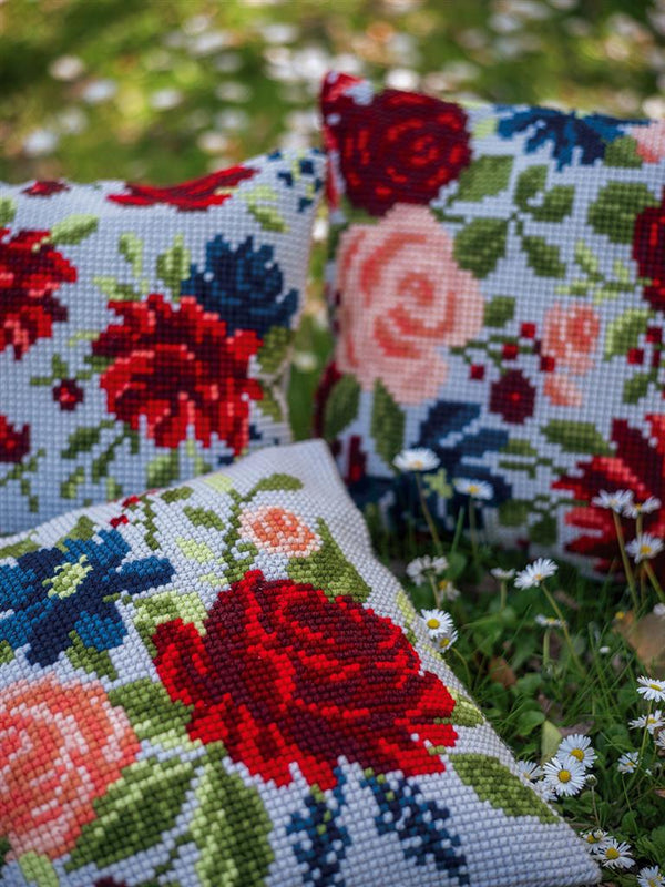 DIY Cross stitch cushion kit