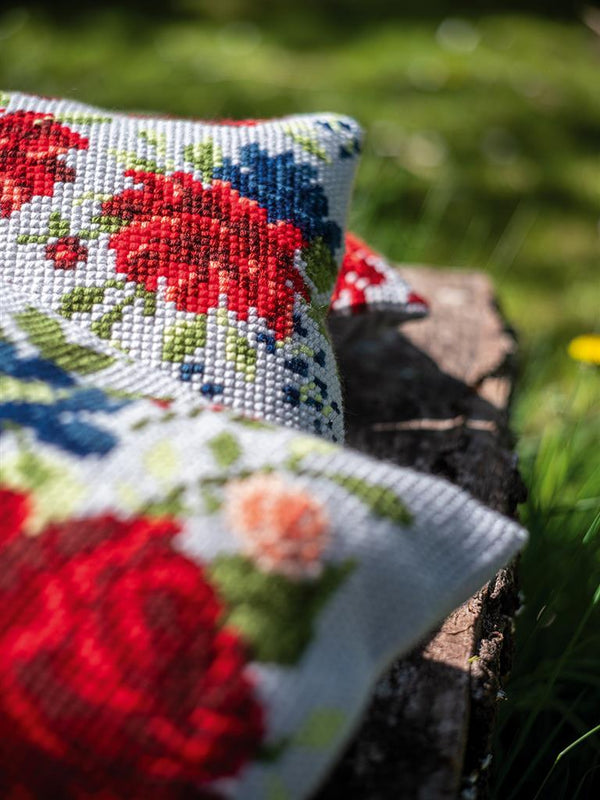 DIY Cross stitch cushion kit