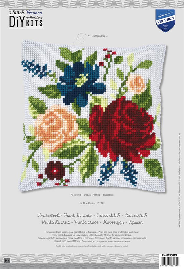 DIY Cross stitch cushion kit