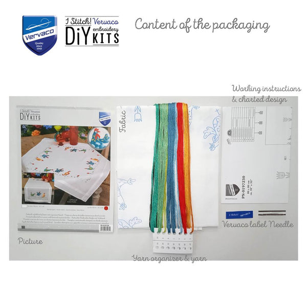 DIY Printed Tablecloth kit