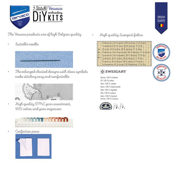 DIY Counted Cross Stitch Kit