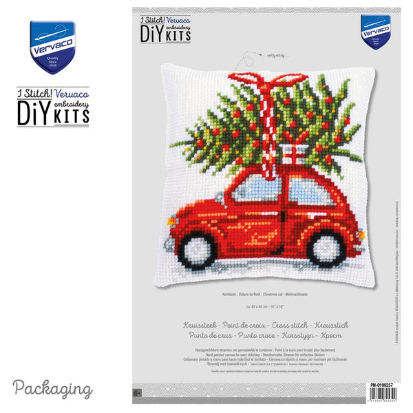 DIY Cross stitch cushion kit