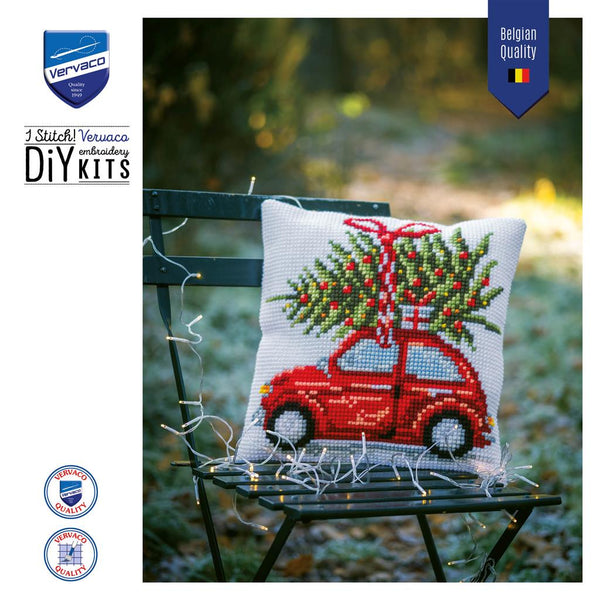 DIY Cross stitch cushion kit