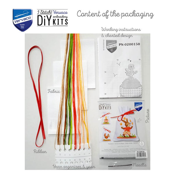 DIY Counted Cross Stitch Kit