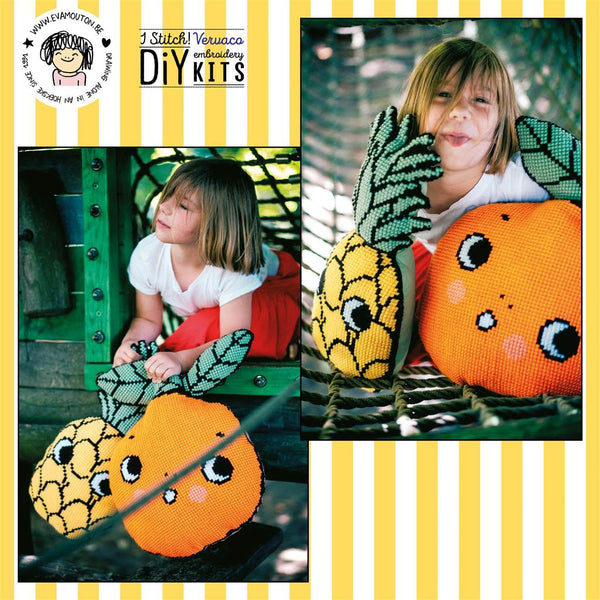 DIY Cross Stitch Cushion Kit