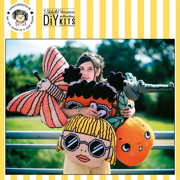 DIY Cross Stitch Cushion Kit