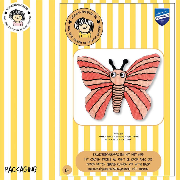 DIY Cross Stitch Cushion Kit