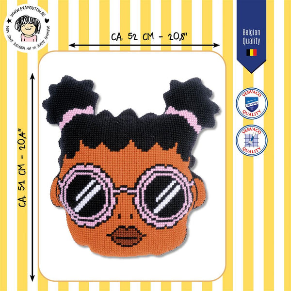 DIY Cross Stitch Cushion Kit