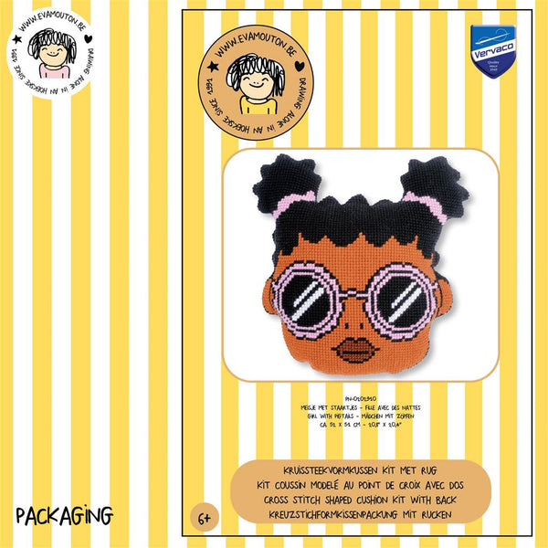 DIY Cross Stitch Cushion Kit