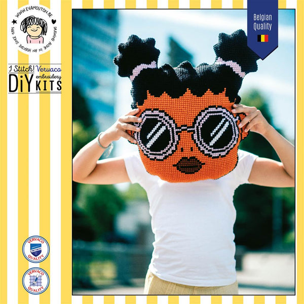 DIY Cross Stitch Cushion Kit