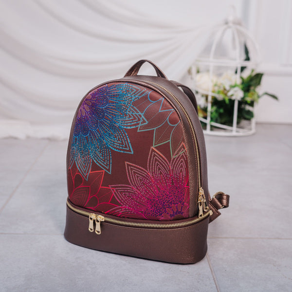 Backpack for embroidery with beads kit