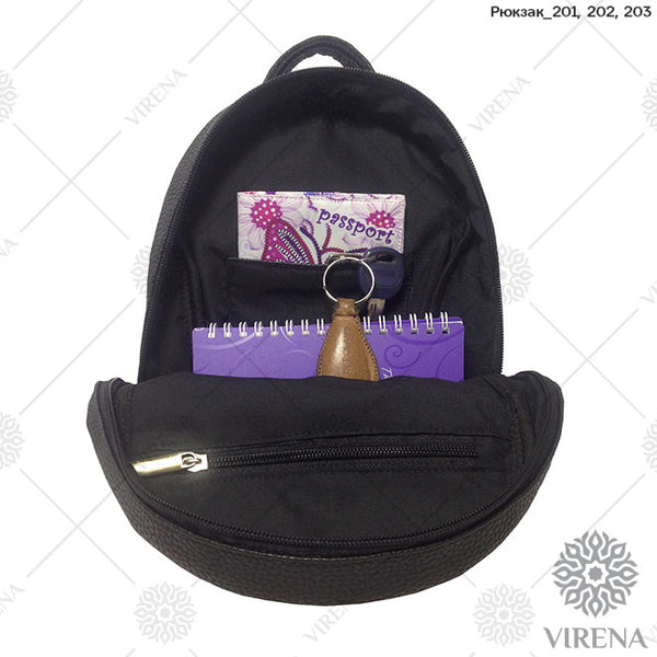 Backpack for embroidery with beads kit