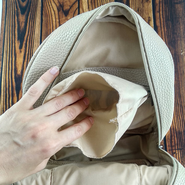 Bead embroidery kit for a backpack