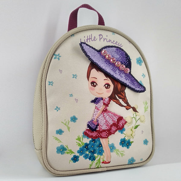 Bead embroidery kit for a backpack