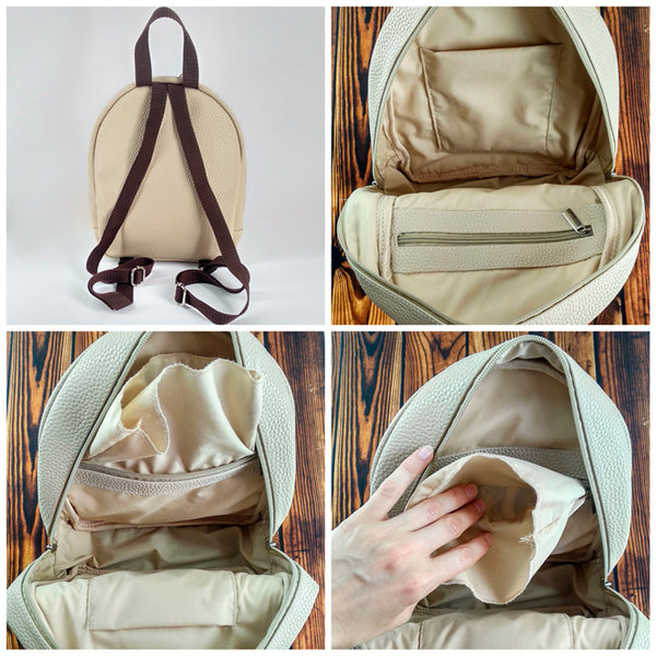 Bead embroidery kit for a backpack