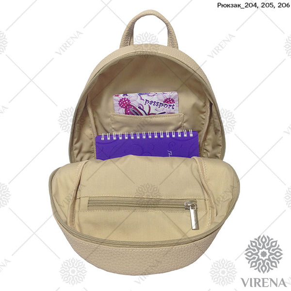 Backpack for embroidery with beads kit
