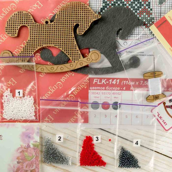 DIY Christmas tree toy kit