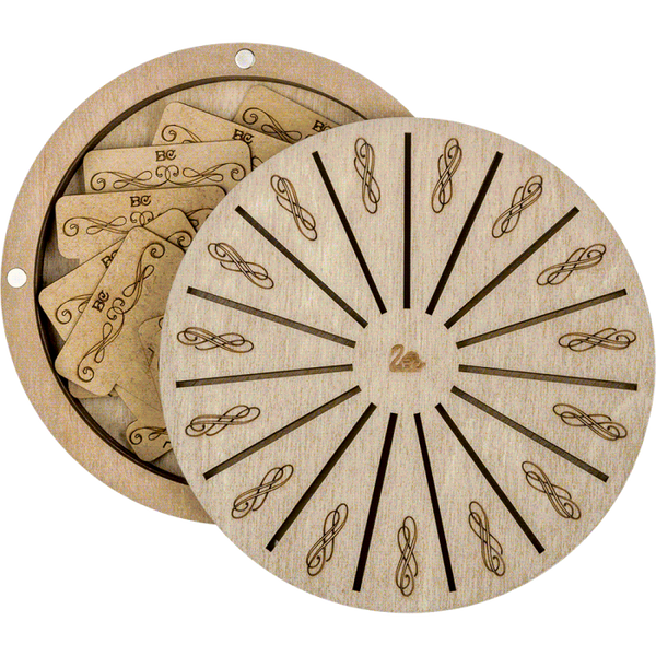 Box for handicraft + 17 bobbins FLZB(N)-049