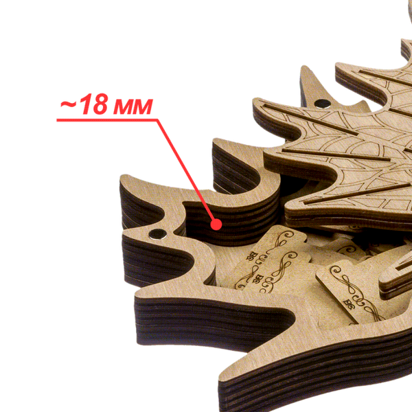 Box for handicraft + 21 bobbins