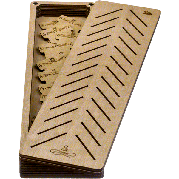 Box for handicraft + 28 bobbins FLZB(N)-041