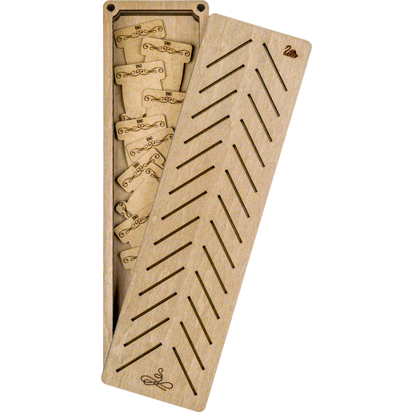 Box for handicraft + 28 bobbins FLZB(N)-041