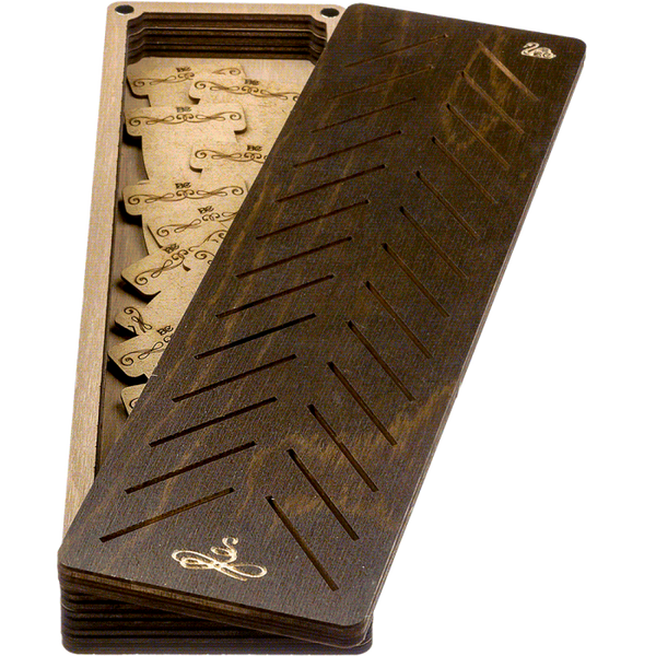 Box for handicraft + 28 bobbins