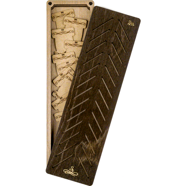 Box for handicraft + 28 bobbins