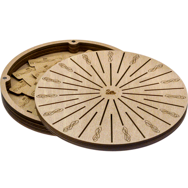 Box for handicraft + 32 bobbins FLZB(N)-057