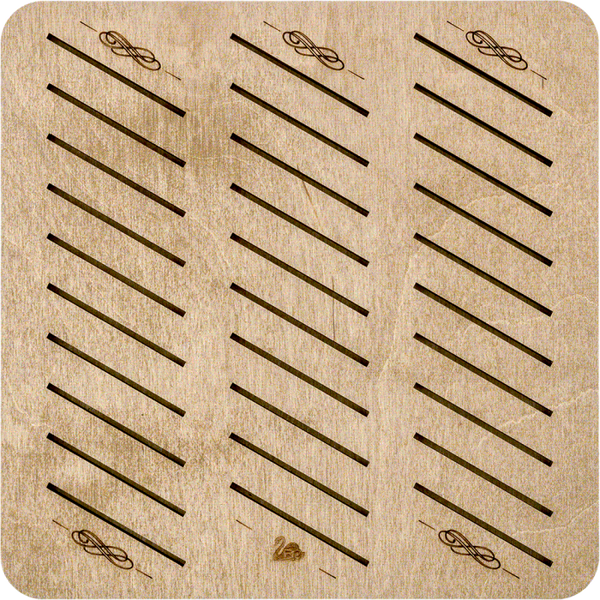 Box for handicraft + 32 bobbins FLZB(N)-061