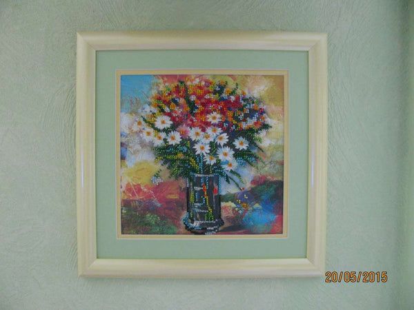 Canvas for bead embroidery