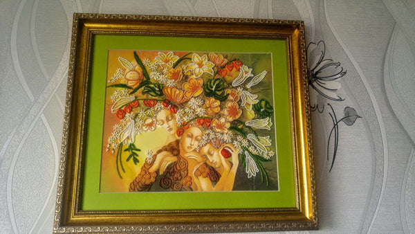 DIY Bead Embroidery Kit